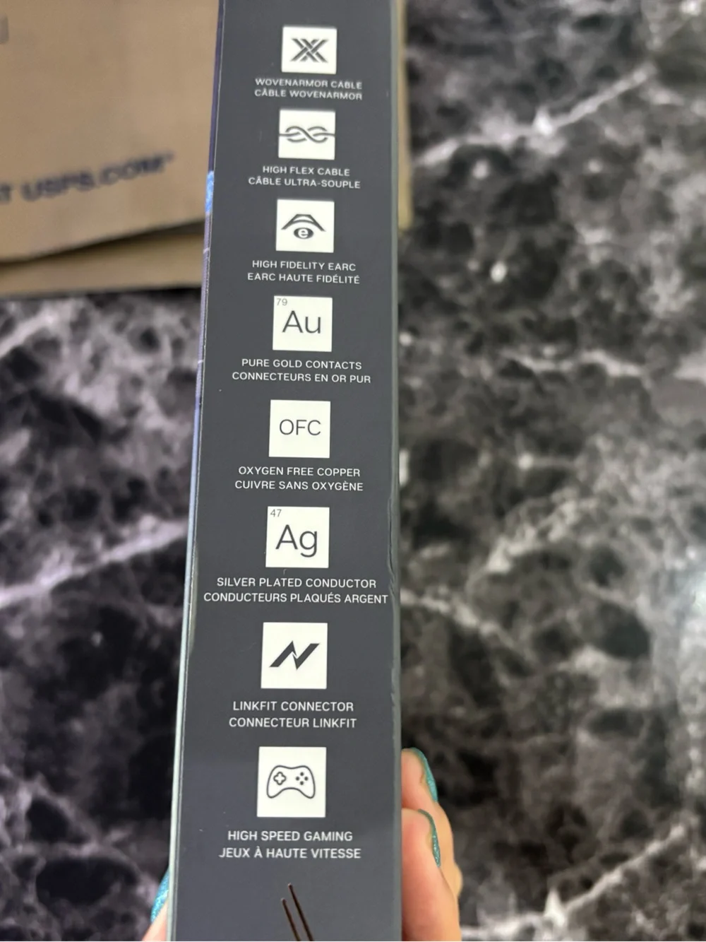 NIB Austere VII HDMI 8K 1.5 M/4.9 FT Cable